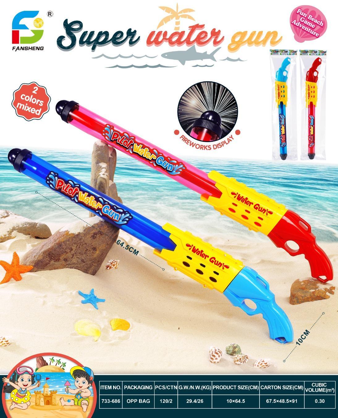 Fireworks water draw